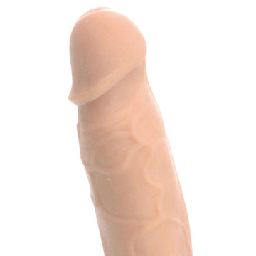 Adam & Eve Adam's True Feel Rechargeable Dildo - Flesh 17.8 cm (7'') USB Rechargeable Vibrating Dong