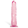 Adam & Eve Pink Jelly Realistic Dildo - Pink 21 cm (8'') Dong