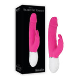 Adam & Eve Eve's Realistic Rabbit - Pink 21.6 cm USB Rechargeable Rabbit Vibrator - Image 28
