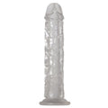 Adam & Eve Crystal Clear 8'' Dong - Clear 20.3 cm Dong