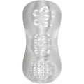 Adam & Eve Triple Chamber Ball Drainer - Clear Masturbator Sleeve