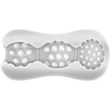 Adam & Eve Triple Chamber Ball Drainer - Clear Masturbator Sleeve - Image 223