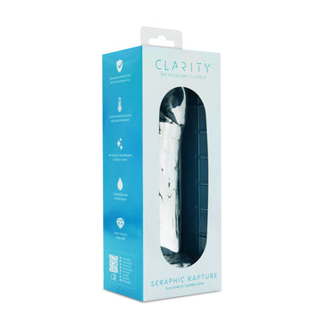 Clarity - Seraphic Rapture - Clear 17.8 cm Glass Dildo