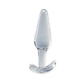 Clarity - Utopian Floret - Clear 11 cm Glass Butt Plug