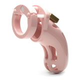The Curve Chastity Cock Cage Kit - Pink - Pink 3.75 Inch Cock Cage Kit - Image 5
