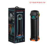 CyberSkin The Titan - Black USB Rechargeable Thrusting & Vibrating Auto Masturbator with Heater - Image 2