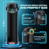 CyberSkin The Titan - Black USB Rechargeable Thrusting & Vibrating Auto Masturbator with Heater - Image 5