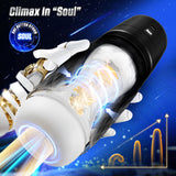 CyberSkin The Warrior - Black USB Rechargeable Sucking & Vibrating Auto Masturbator - Image 4