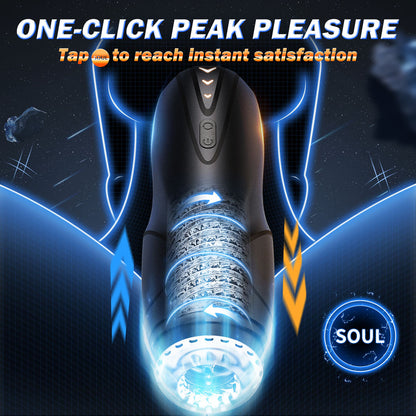 CyberSkin The Galaxy Voy - Thrusting & Rotating Auto Masturbator