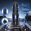 CyberSkin The Galaxy Voy - USB Rechargeable Thrusting & Rotating Auto Masturbator with Heater