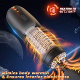 CyberSkin The Galaxy Voy - USB Rechargeable Thrusting & Rotating Auto Masturbator with Heater - Image 6