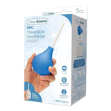 CleanScene 4 Piece Travel Bulb Douche Set - 90 ml Capacity with Bonus 150 ml Travel Douche - Image 1