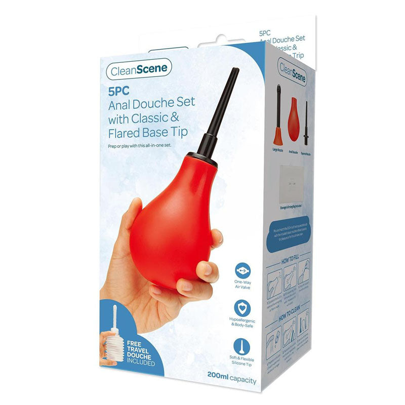 CleanScene 5 Piece Anal Douche Set
