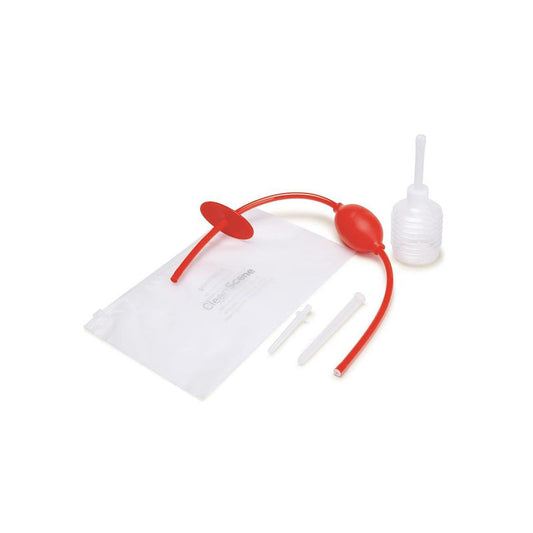 CleanScene 5 Piece Higginson Anal Douche Set - Includes Free Travel