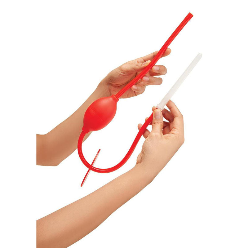 CleanScene 5 Piece Higginson Anal Douche Set - Includes Free Travel