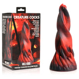 Creature Cocks Hell Kiss - Red 18.8 cm Fantasy Dildo - Image 1
