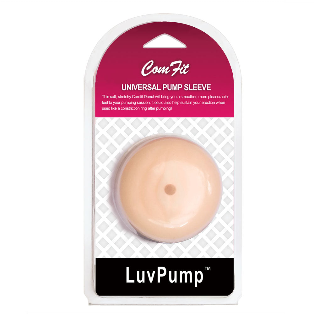 LuvPump ComFit Universal Pump Sleeve - Flesh Vagina Universal Penis
