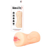 Adam & Eve Bang & Blow Deep Throat Stroker - Flesh Vagina & Mouth Dual Ended Stroker - Image 14