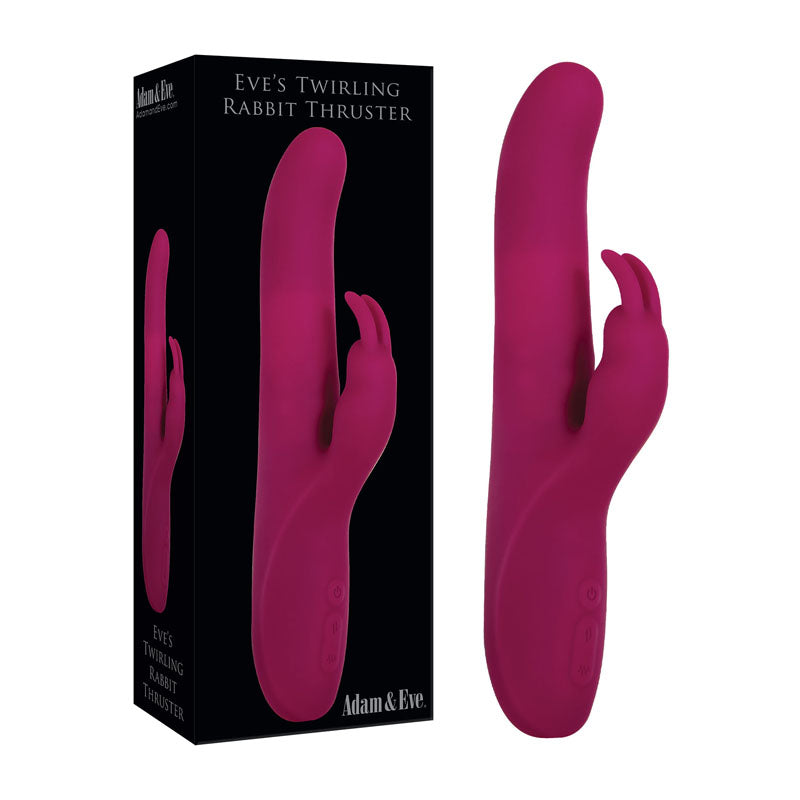 Adam & Eve Eve's Twirling Rabbit Thruster - Purple Thrusting