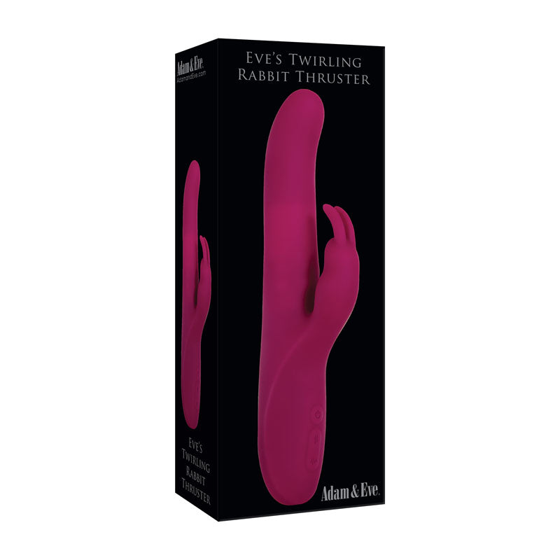 Adam & Eve Eve's Twirling Rabbit Thruster - Purple Thrusting