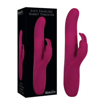 Adam & Eve Eve's Twirling Rabbit Thruster - Purple Thrusting