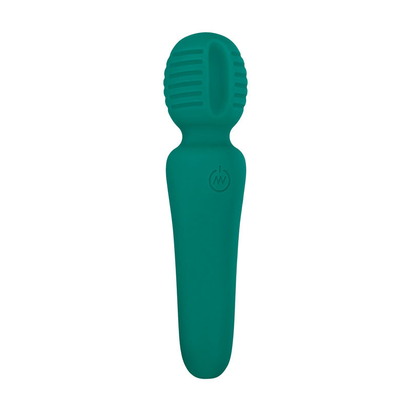 Adam & Eve Petite Private Pleasure Wand - Green 14.8 cm Massager Wand