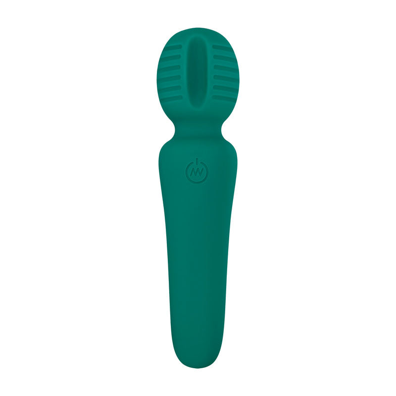 Adam & Eve Petite Private Pleasure Wand - Green 14.8 cm Massager Wand