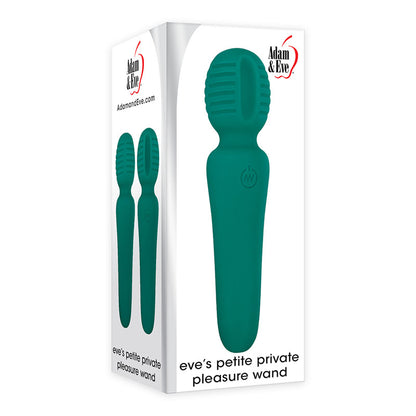 Adam & Eve Petite Private Pleasure Wand - Green 14.8 cm Massager Wand