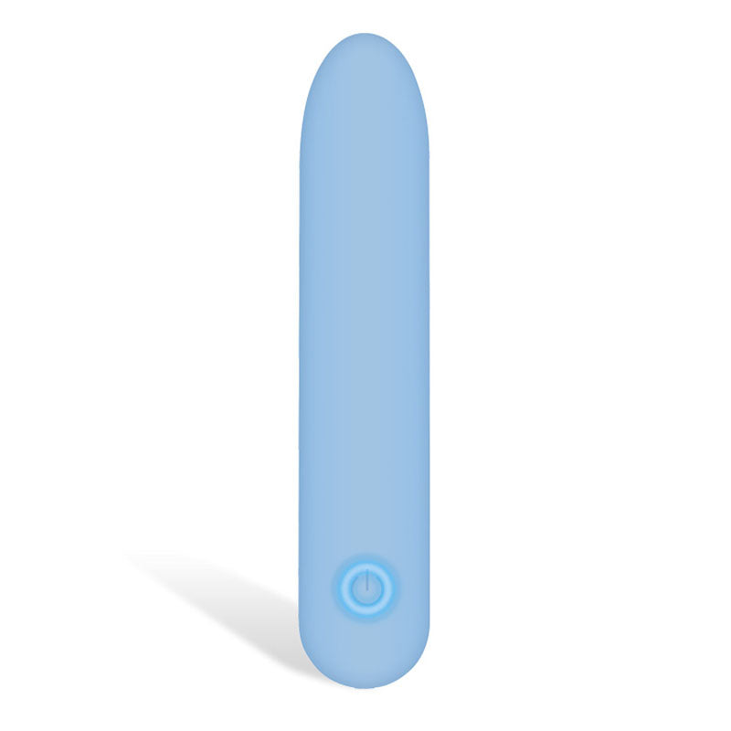 Adam & Eve Eve's Silky Sensations Rechargeable Bullet - Blue Bullet