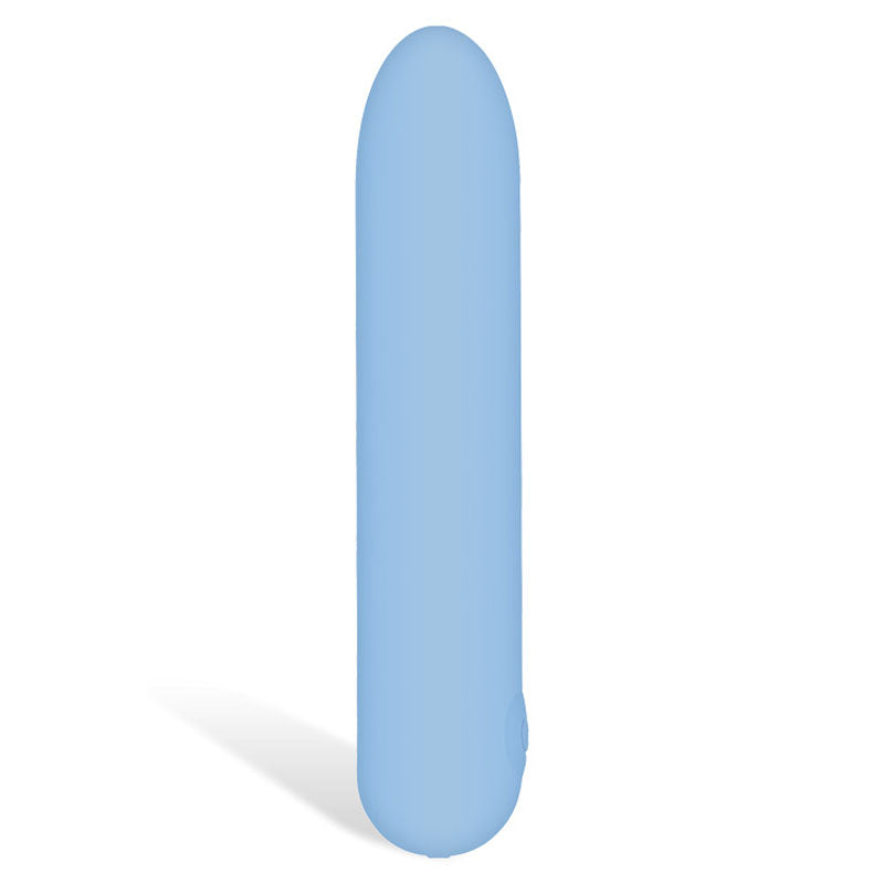 Adam & Eve Eve's Silky Sensations Rechargeable Bullet - Blue Bullet