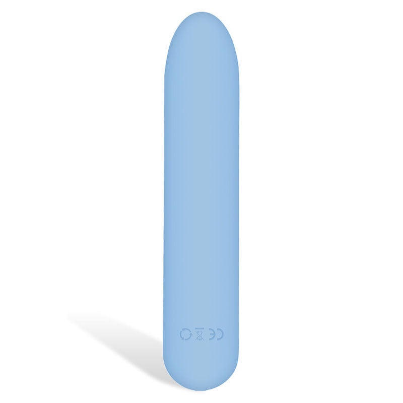 Adam & Eve Eve's Silky Sensations Rechargeable Bullet - Blue Bullet