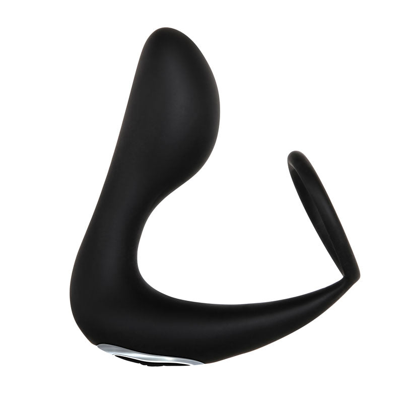 Adam & Eve Adam's Rechargeable Prostate Pleaser & C-Ring - Black Anal