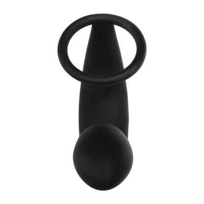 Adam & Eve Adam's Rechargeable Prostate Pleaser & C-Ring - Black Anal