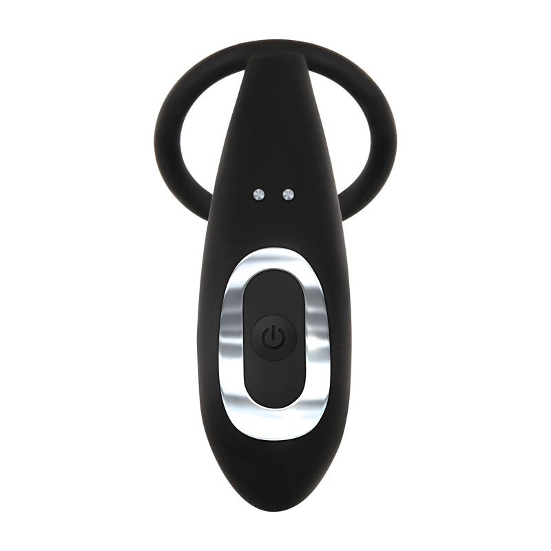 Adam & Eve Adam's Rechargeable Prostate Pleaser & C-Ring - Black Anal