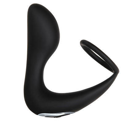 Adam & Eve Adam's Rechargeable Prostate Pleaser & C-Ring - Black Anal