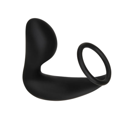 Adam & Eve Adam's Rechargeable Prostate Pleaser & C-Ring - Black Anal