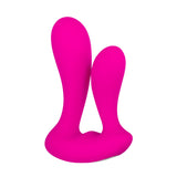 Adam & Eve Rechargeable Dual Entry Vibe - Pink USB Rechargeable Vibrator with Remote Control - Image 202