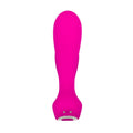 Adam & Eve Rechargeable Dual Entry Vibe - Pink USB Rechargeable Vibrator with Remote Control