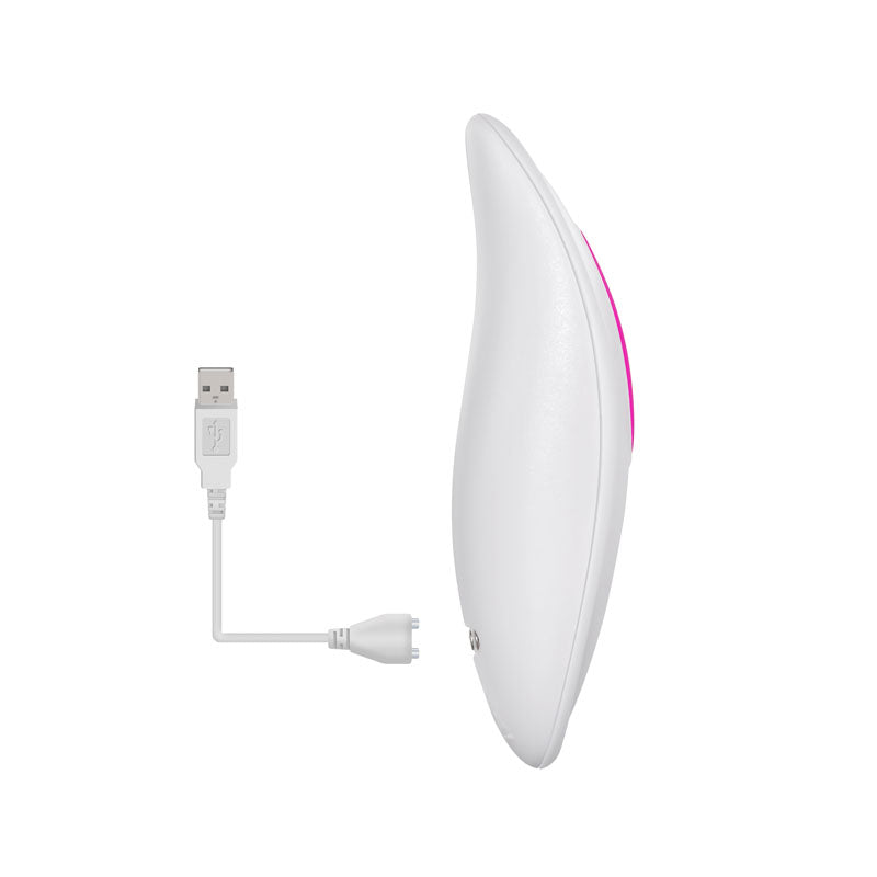 Adam & Eve Rechargeable Dual Entry Vibe - Pink Vibrator