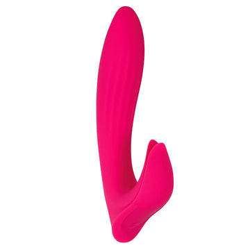 Adam & Eve EVES BLISS VIBRATOR - Pink 17.8 cm USB Rechargeable Rabbit Vibrator