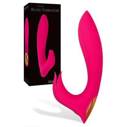 Adam & Eve EVES BLISS VIBRATOR - Pink 17.8 cm Rabbit Vibrator