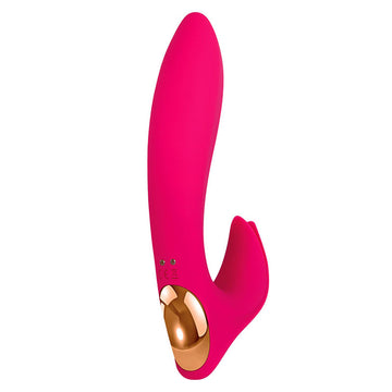 Adam & Eve EVES BLISS VIBRATOR - Pink 17.8 cm USB Rechargeable Rabbit Vibrator