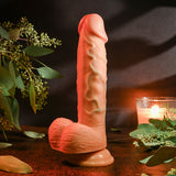 Evolved REALISTIC DILDO 8'' LIGHT - Flesh 21 cm Dong - Image 2