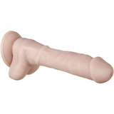 Evolved Real Supple Silicone Poseable 8.25'' - Flesh 21 cm Poseable Silicone Dong - Image 8