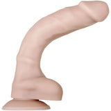 Evolved Real Supple Silicone Poseable 8.25'' - Flesh 21 cm Poseable Silicone Dong - Image 9