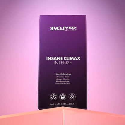 Evolved INSANE CLIMAX - INTENSE - Clitoral Stimulation Gel - 10 ml