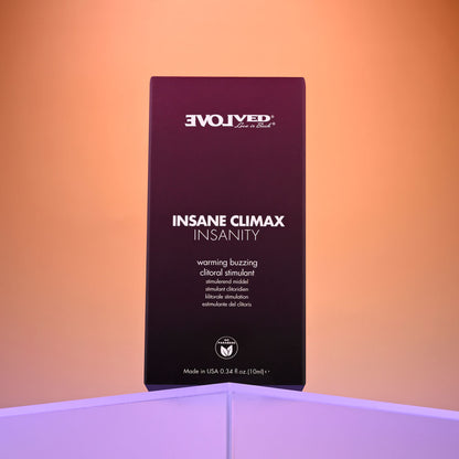 Evolved INSANE CLIMAX - INSANITY - Warming Buzzing Clitoral