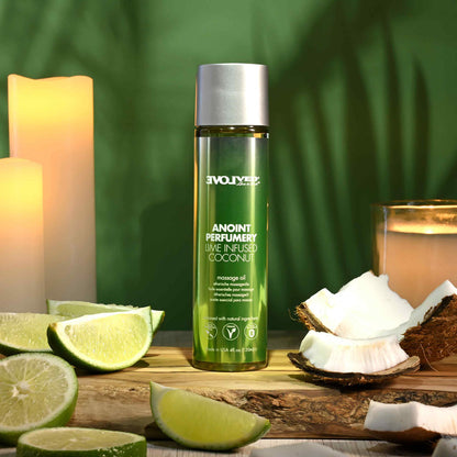 Evolved ANOINT PERFUMERY - Lime Infused Coconut Massage Oil - 120