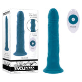 Evolved TSUNAMI - Blue 18.4 cm USB Rechargeable Vibrating Dong with Remote Control - Image 1