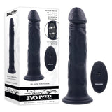 Evolved BLACK THUNDER - Black 25 cm USB Rechargeable Vibrator - Image 1